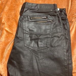 Guess Factory Learher Pants Size 36-30